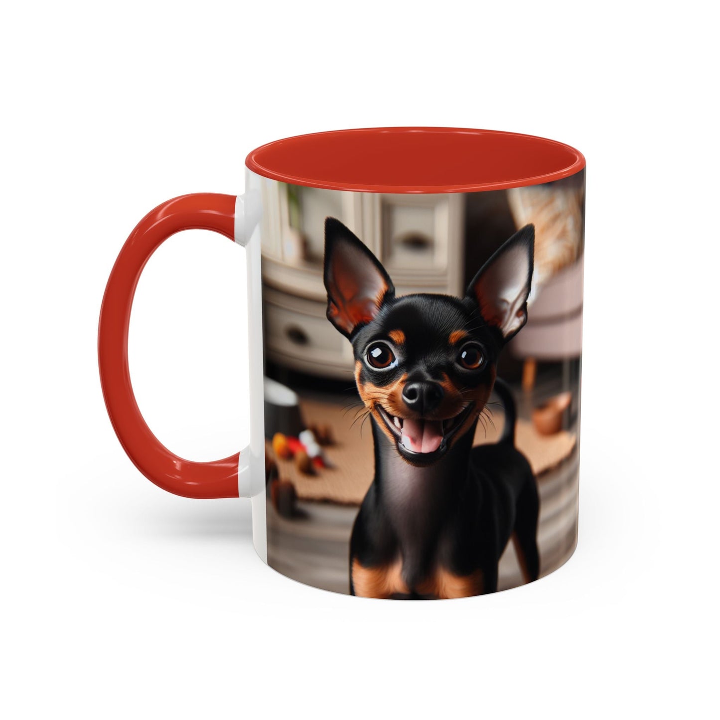 Keramiktasse mit Hunderassen-Motiv – 11 oz & 15 oz