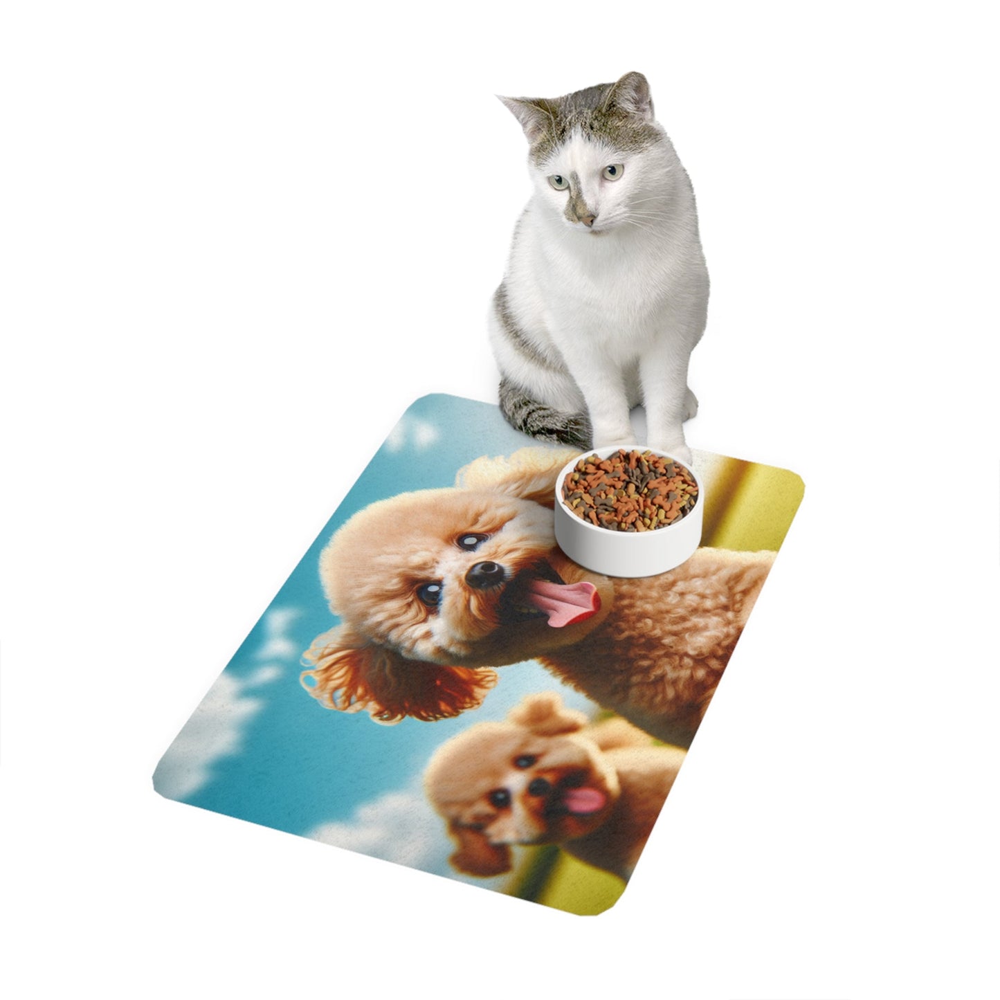Non-Slip Pet Food Mat – Waterproof Feeding Mat for Dogs