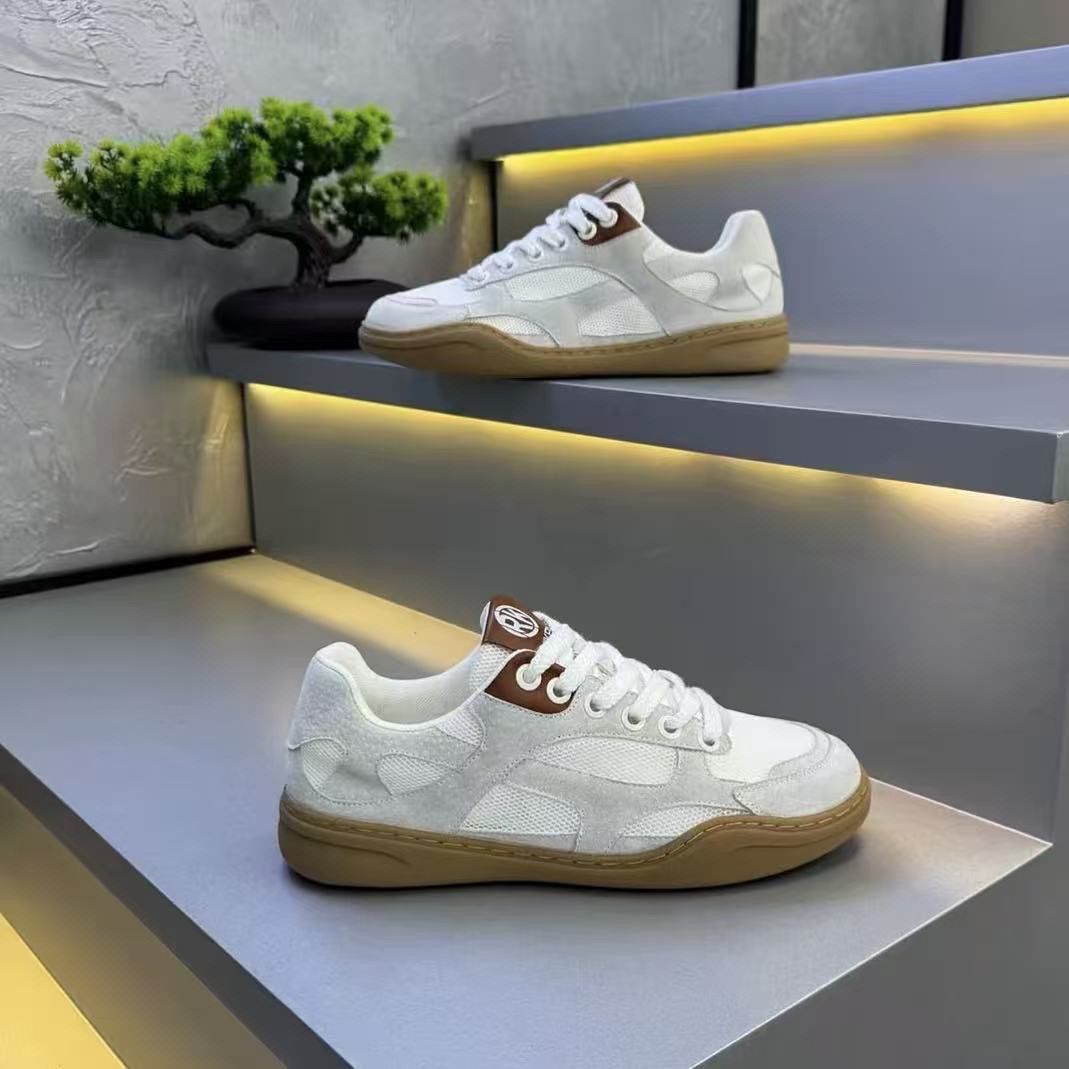 2026 New Summer Men's Breathable Casual Skate Shoes, Lightweight Soft Sole Cortez & Retro Training Fashion Athletic Sneakers