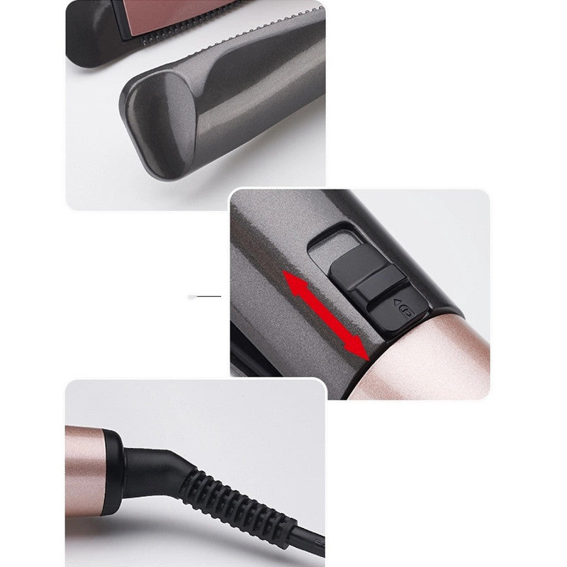 2-in-1 Hair Straightener and Curler