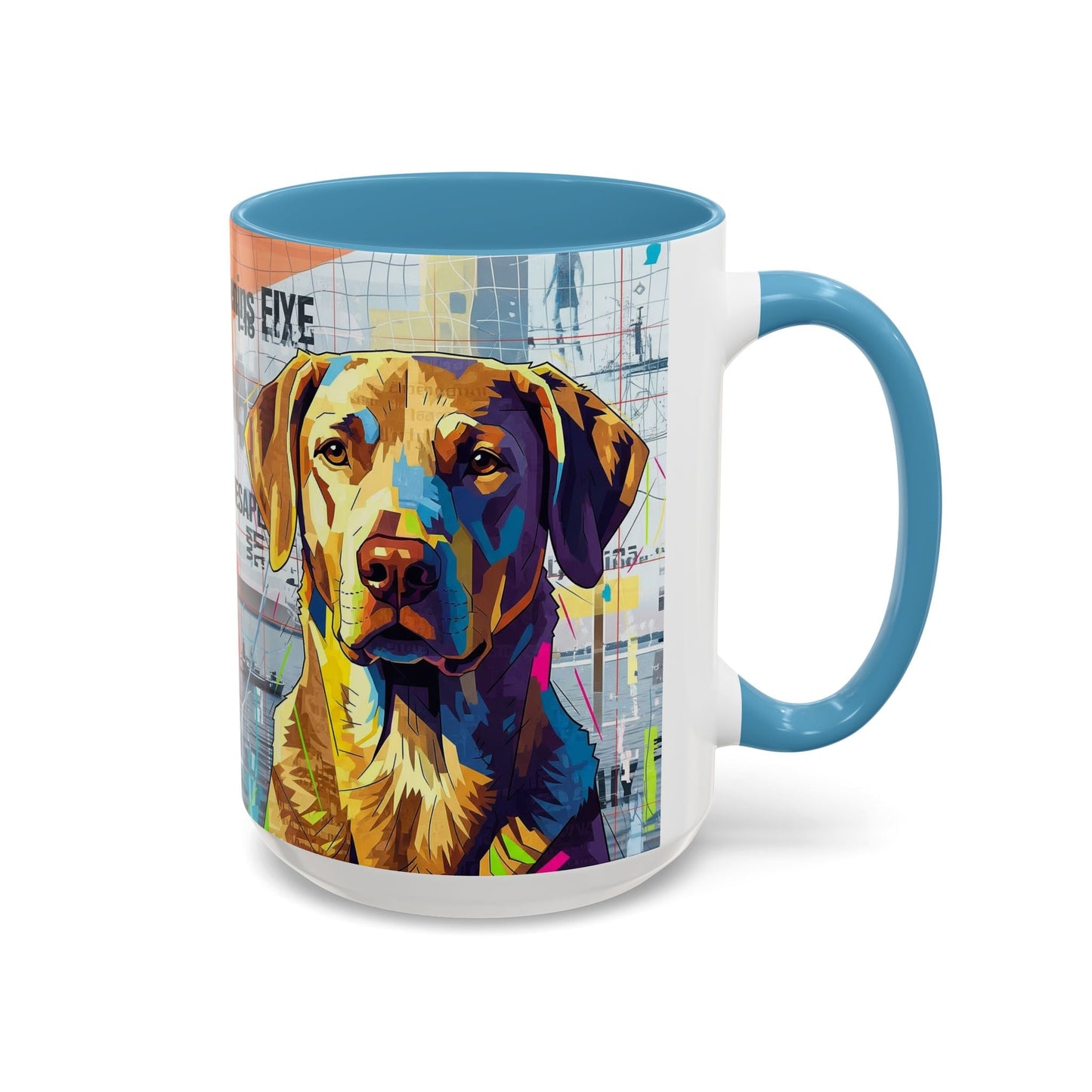 Keramiktasse mit Hunderassen-Motiv – 11 oz & 15 oz