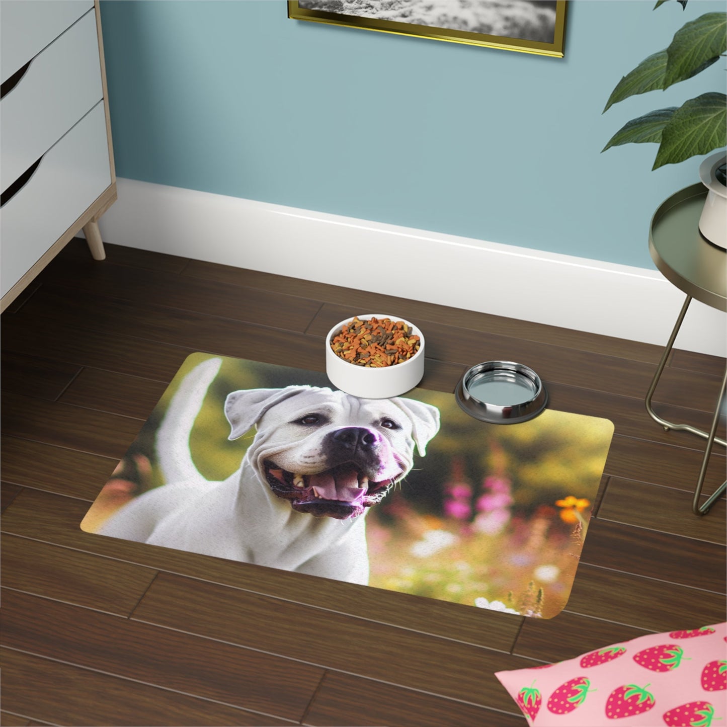 Non-Slip Pet Food Mat – Waterproof Feeding Mat for Dogs