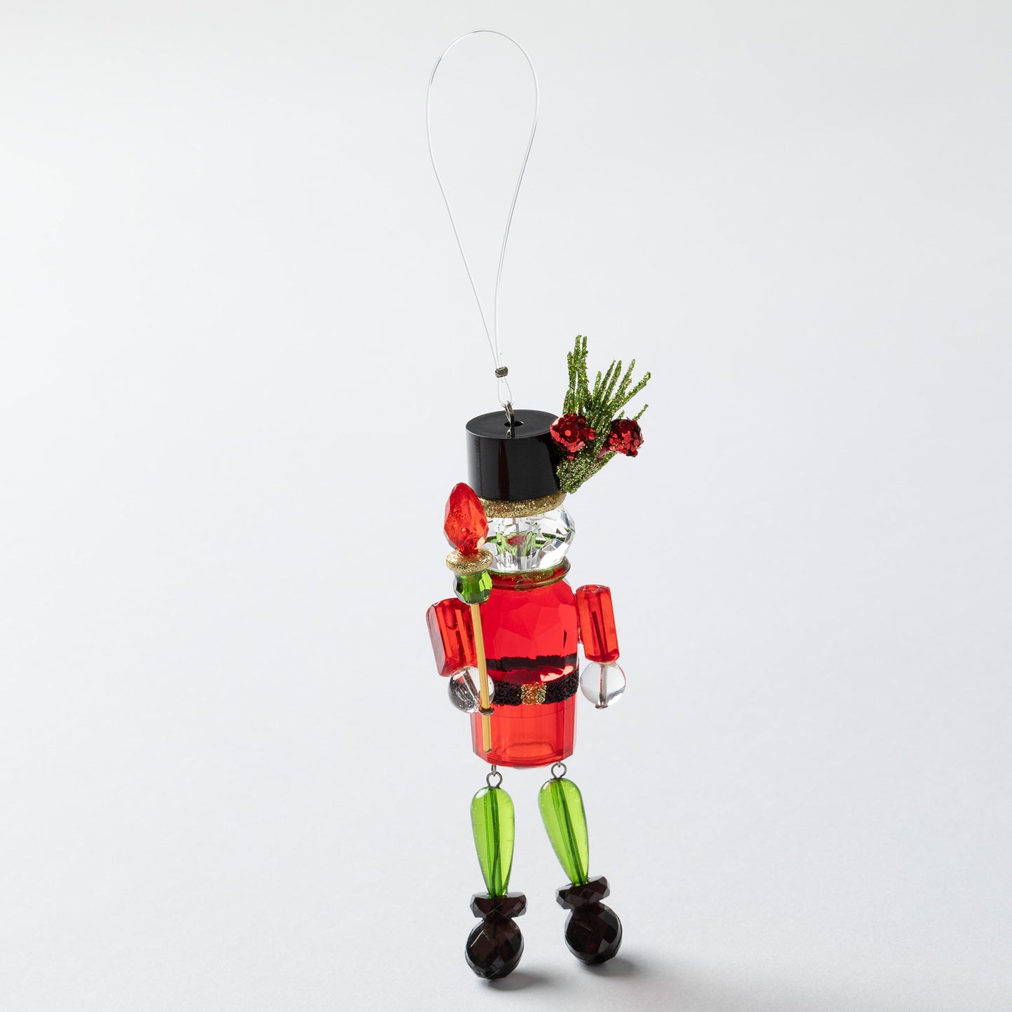 Sparkling Musician Nutcracker Ornament
