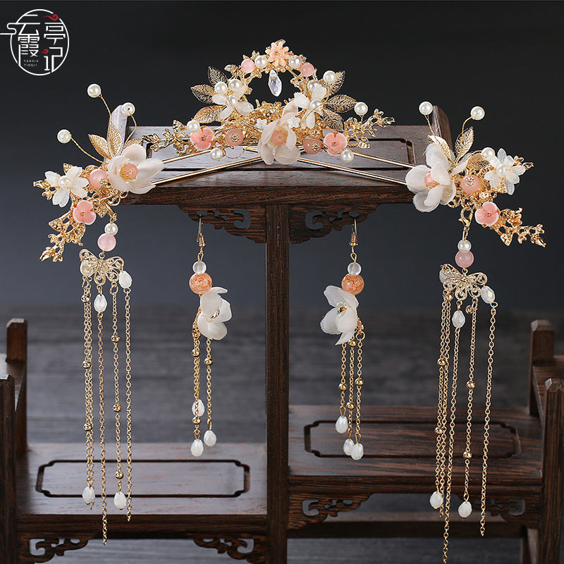 Tassel Full Set Antique Hair Clasp Chinese Style Classical Simplicity Hair Accessories