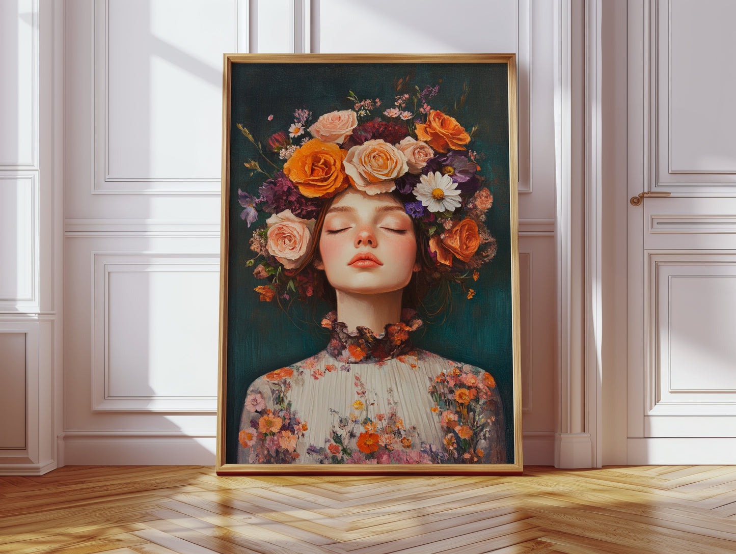 Couronné de couleurs et de calme