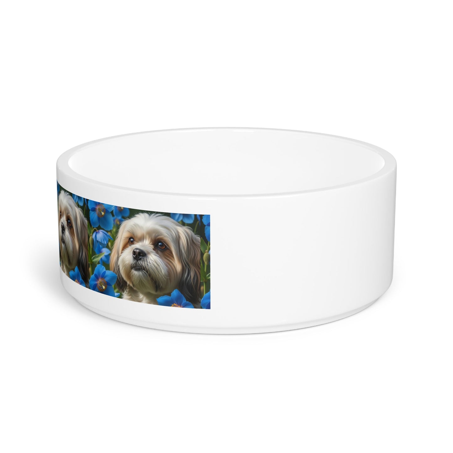 Ceramic Pet Bowl – 16 oz Dog Feeding Bowl