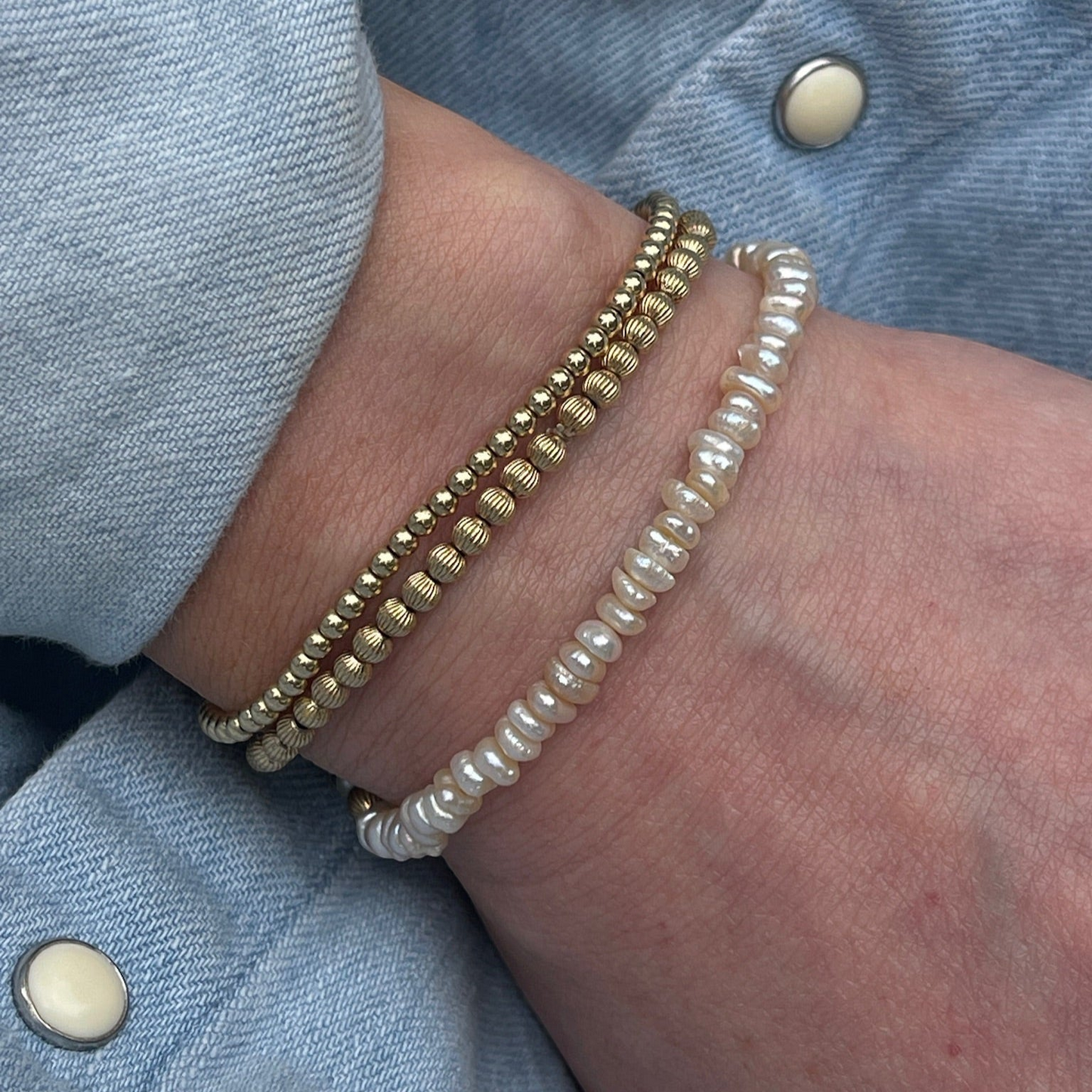 Bracelet de perles d'eau douce