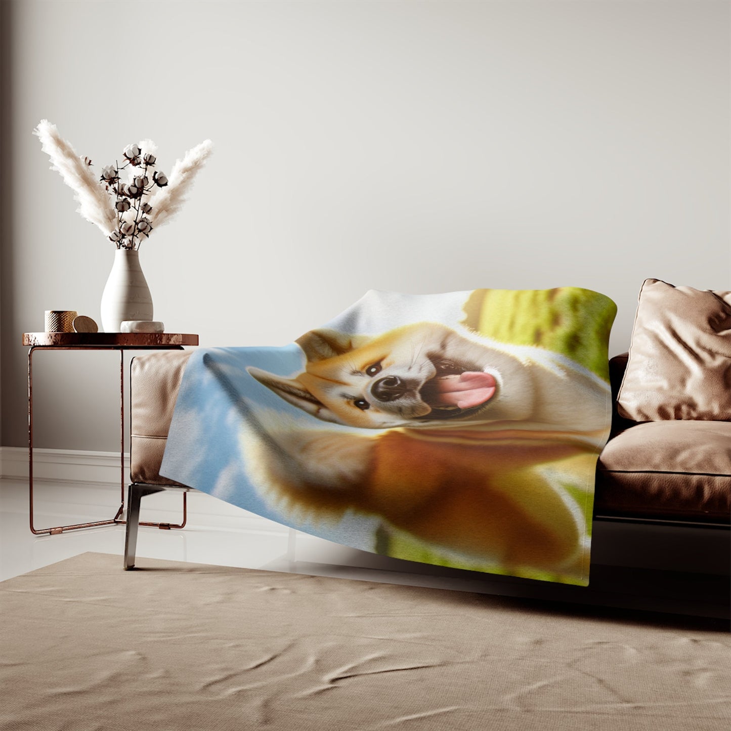Sweatshirt Blanket – Plush Fleece Throw, 2 Size Options