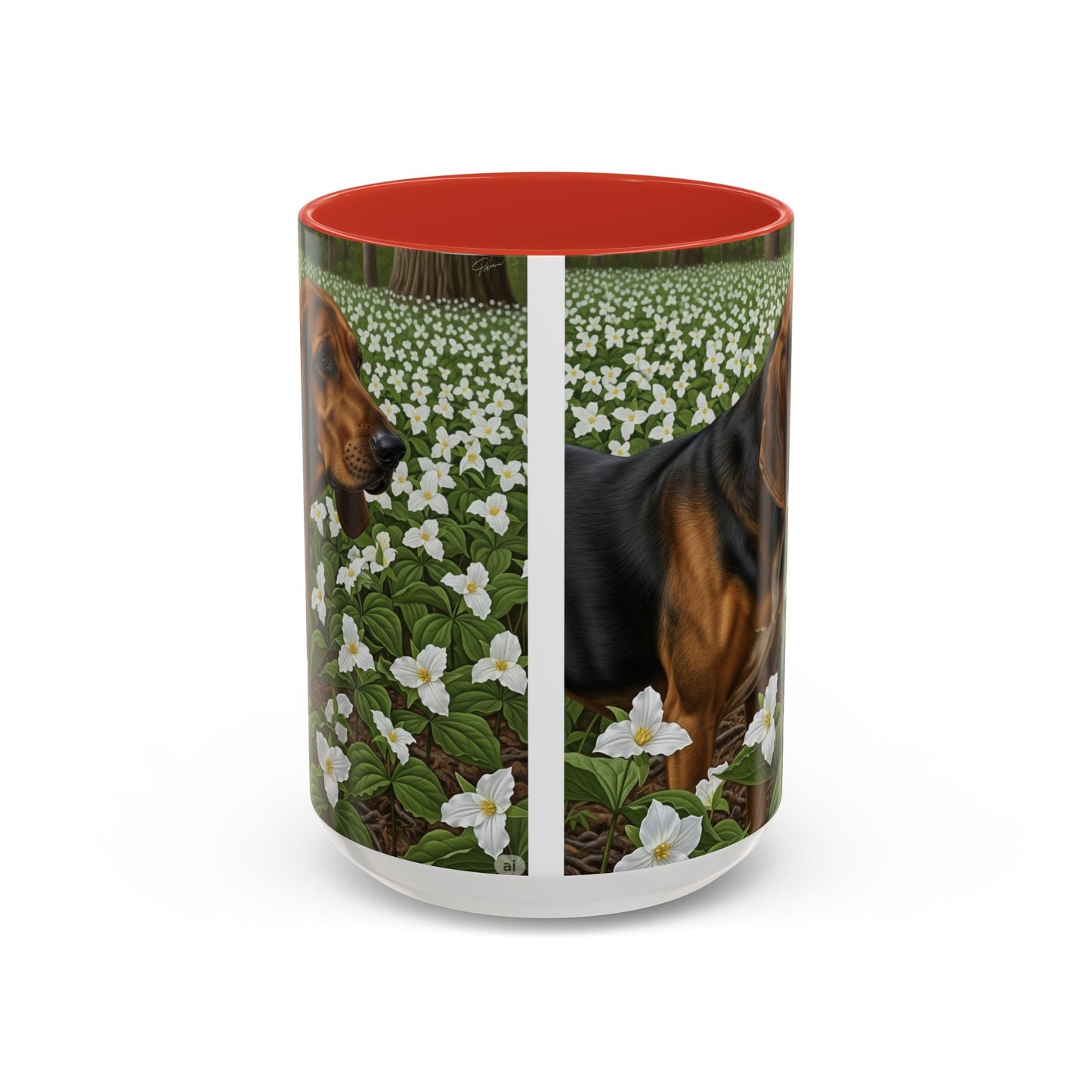 Keramiktasse mit Hunderassen-Motiv – 11 oz & 15 oz