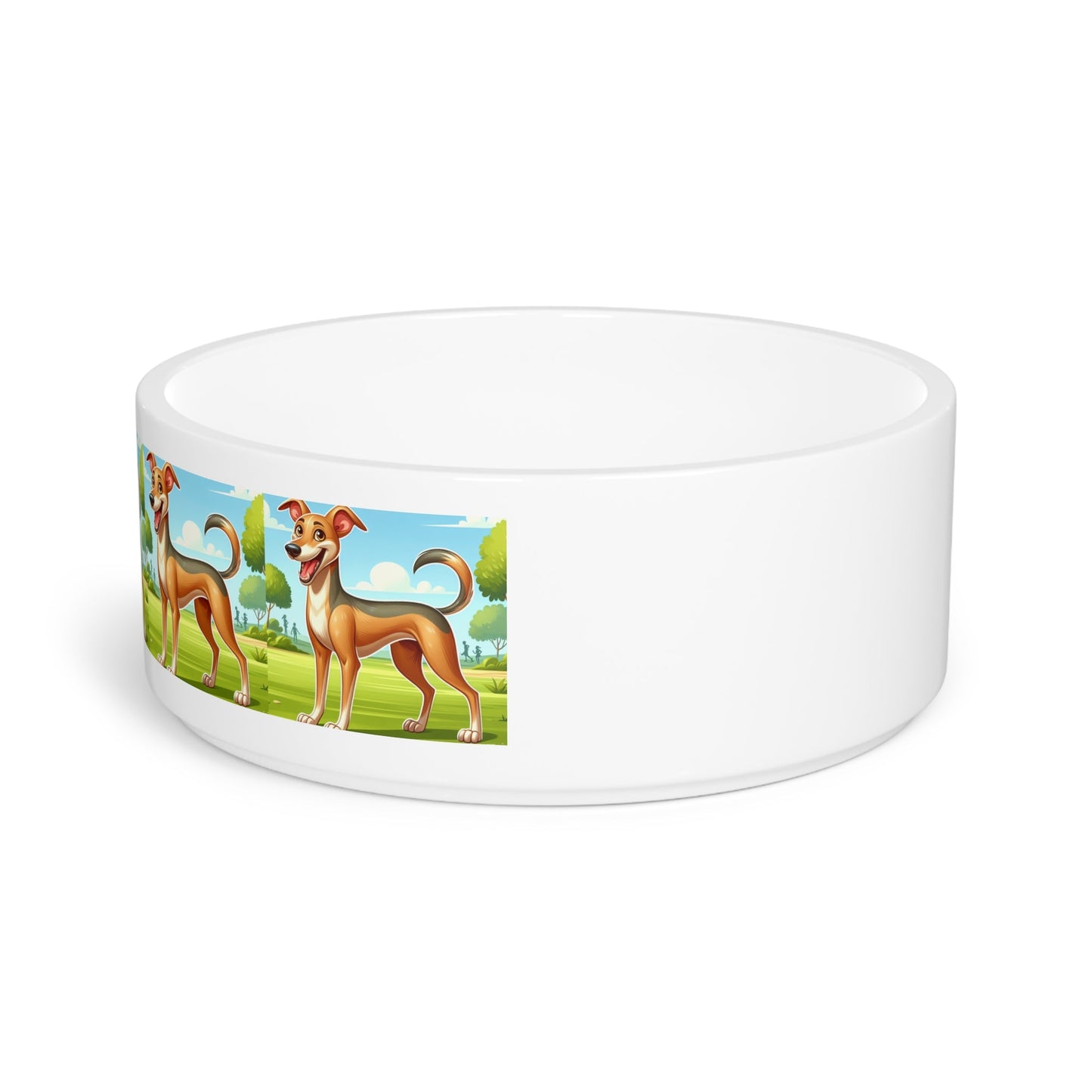 Ceramic Pet Bowl – 16 oz Dog Feeding Bowl
