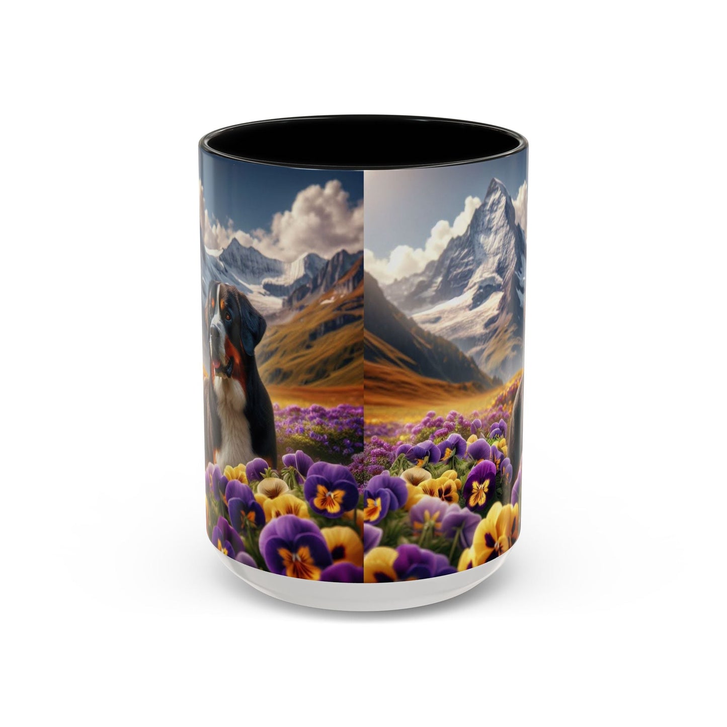 Keramiktasse mit Hunderassen-Motiv – 11 oz & 15 oz