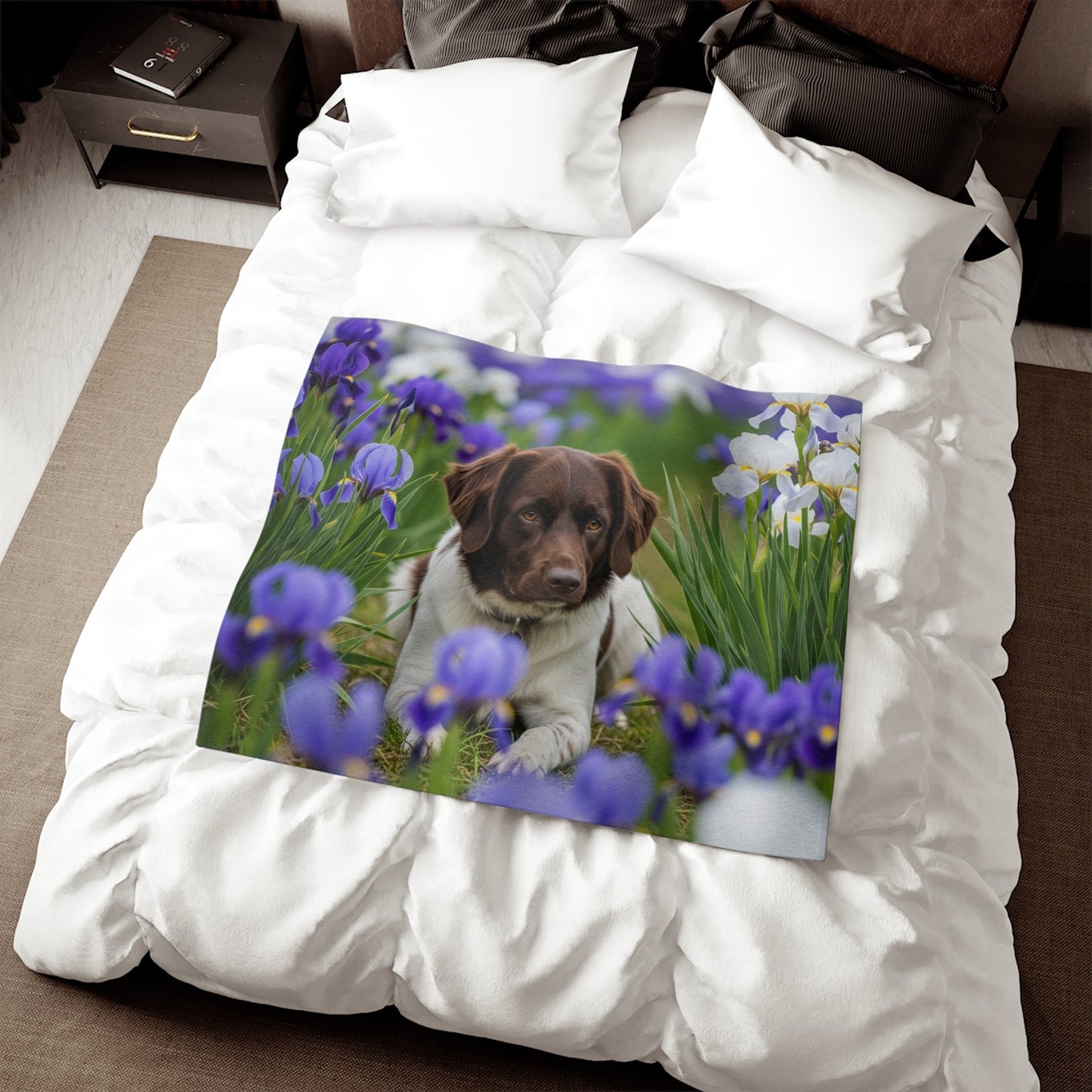 Sweatshirt Blanket – Plush Fleece Throw, 2 Size Options