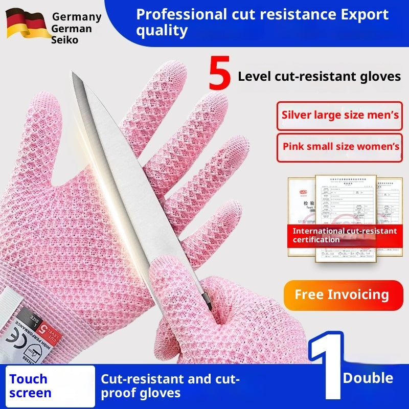 Anti-fiberglass Gloves Thickened Anti-rock Wool