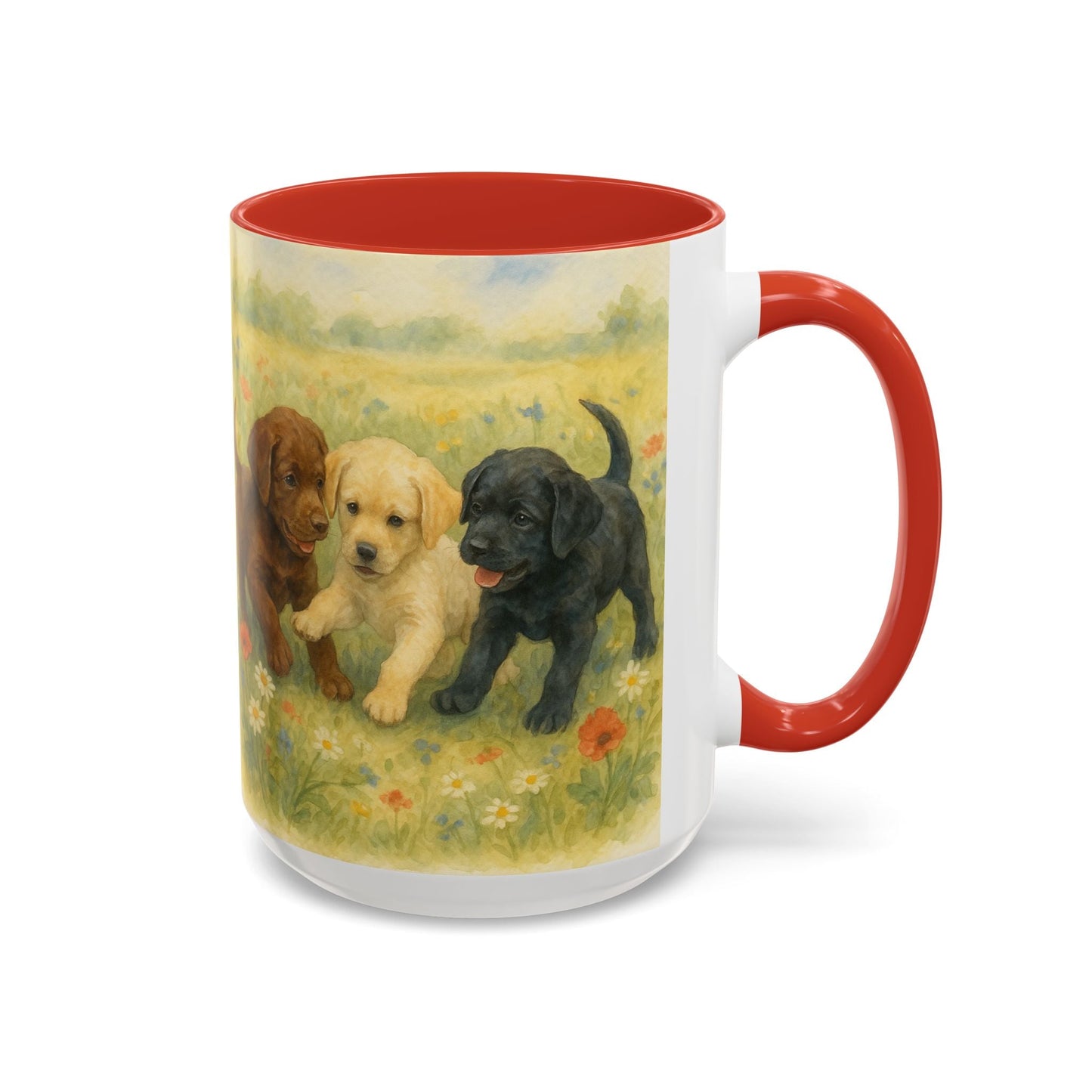 Keramiktasse mit Hunderassen-Motiv – 11 oz & 15 oz