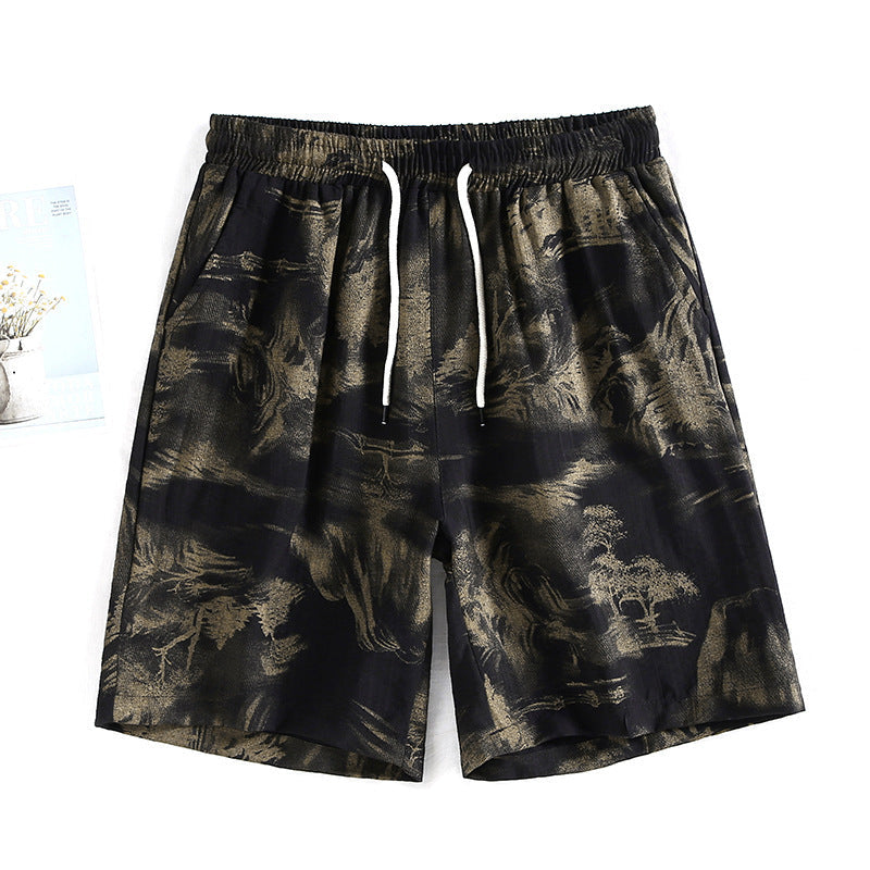 Running Straight-leg Casual Sports Shorts