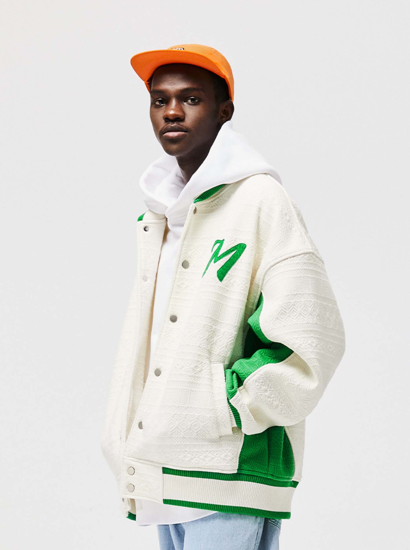 Veste d'hiver maquette verte
