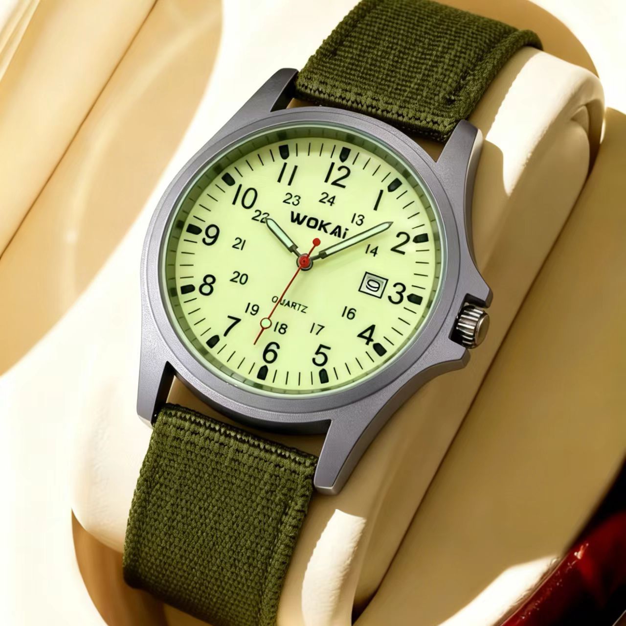 Mens Casual Calendar Sports Quartz Watch