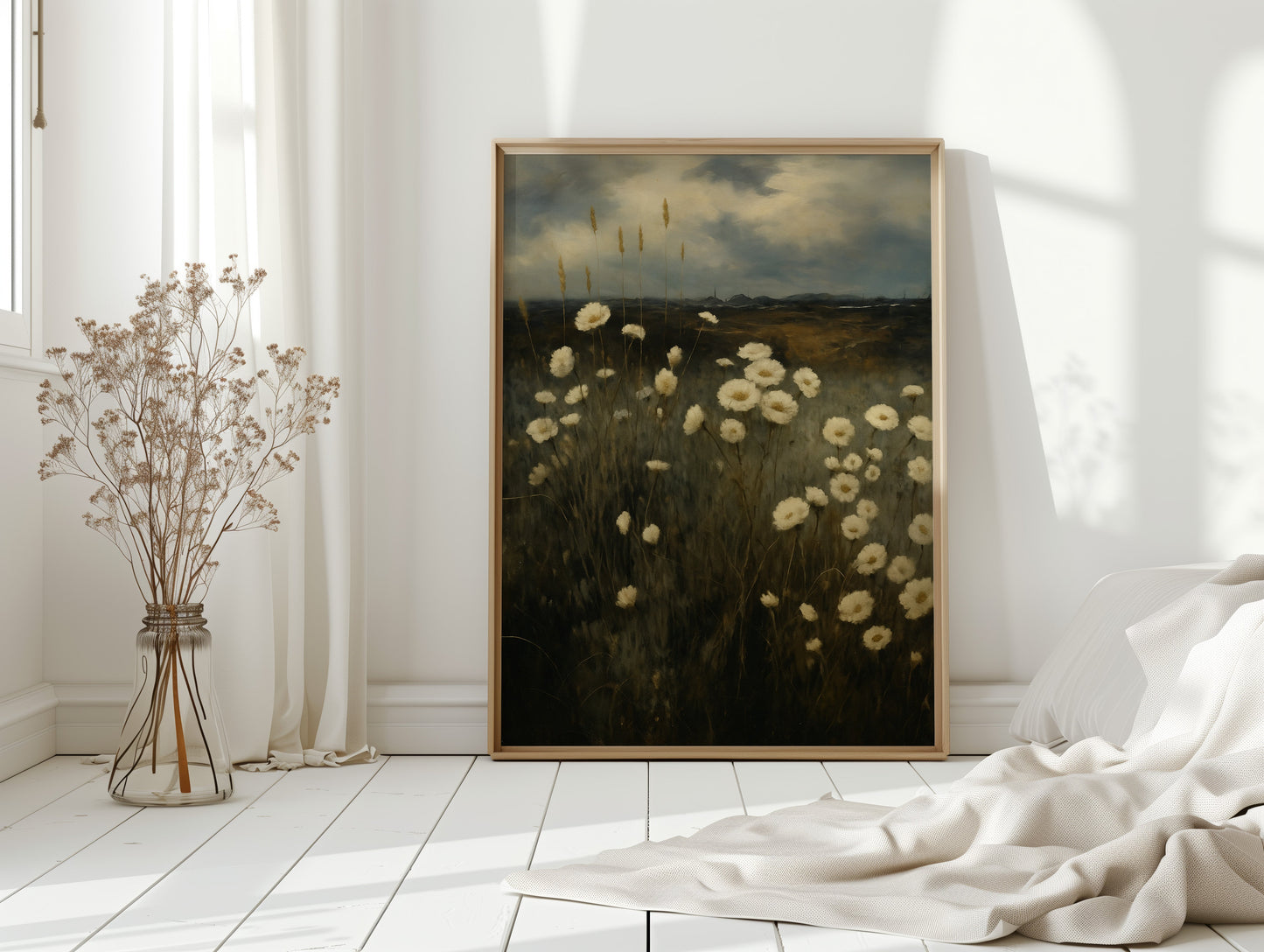 Flüstern der Wildblumen in der Abenddämmerung