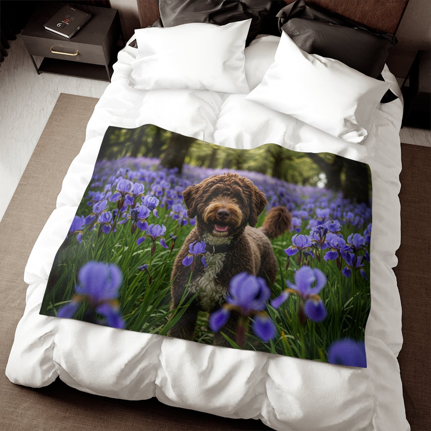 Sweatshirt Blanket – Plush Fleece Throw, 2 Size Options