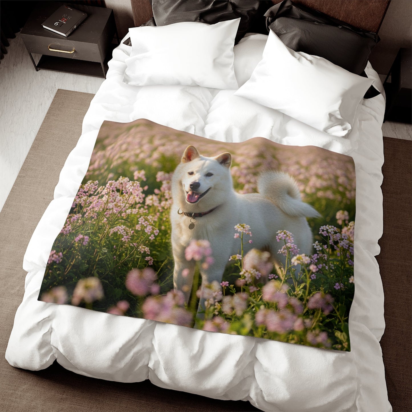 Sweatshirt-Decke – Plüsch-Fleece-Überwurf, 2 Größenoptionen