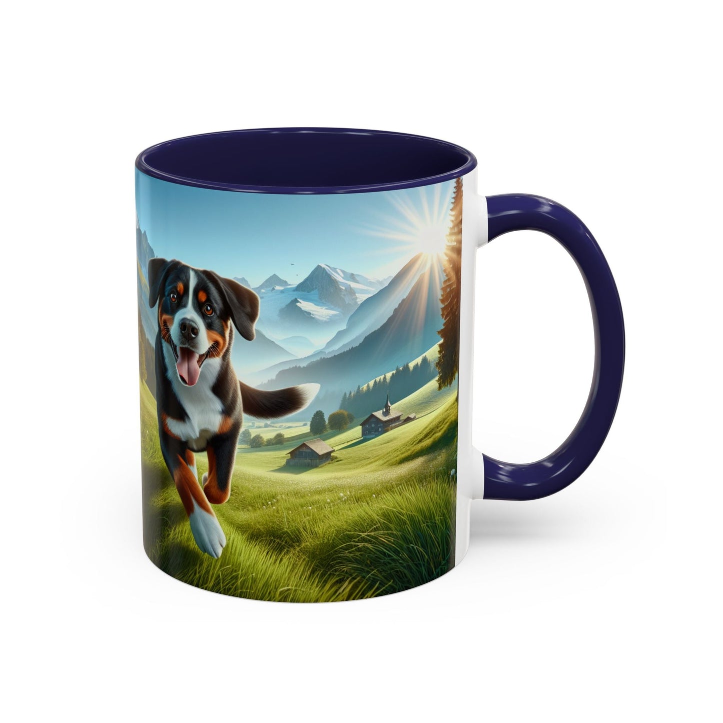 Keramiktasse mit Hunderassen-Motiv – 11 oz & 15 oz