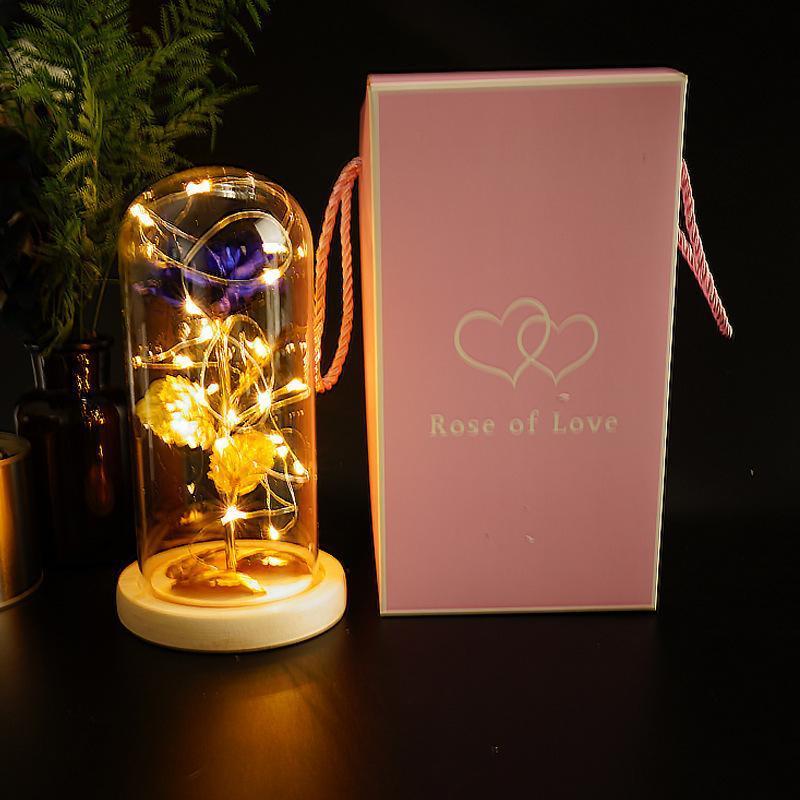 Enchanted Forever Rose LED Christmas Decor