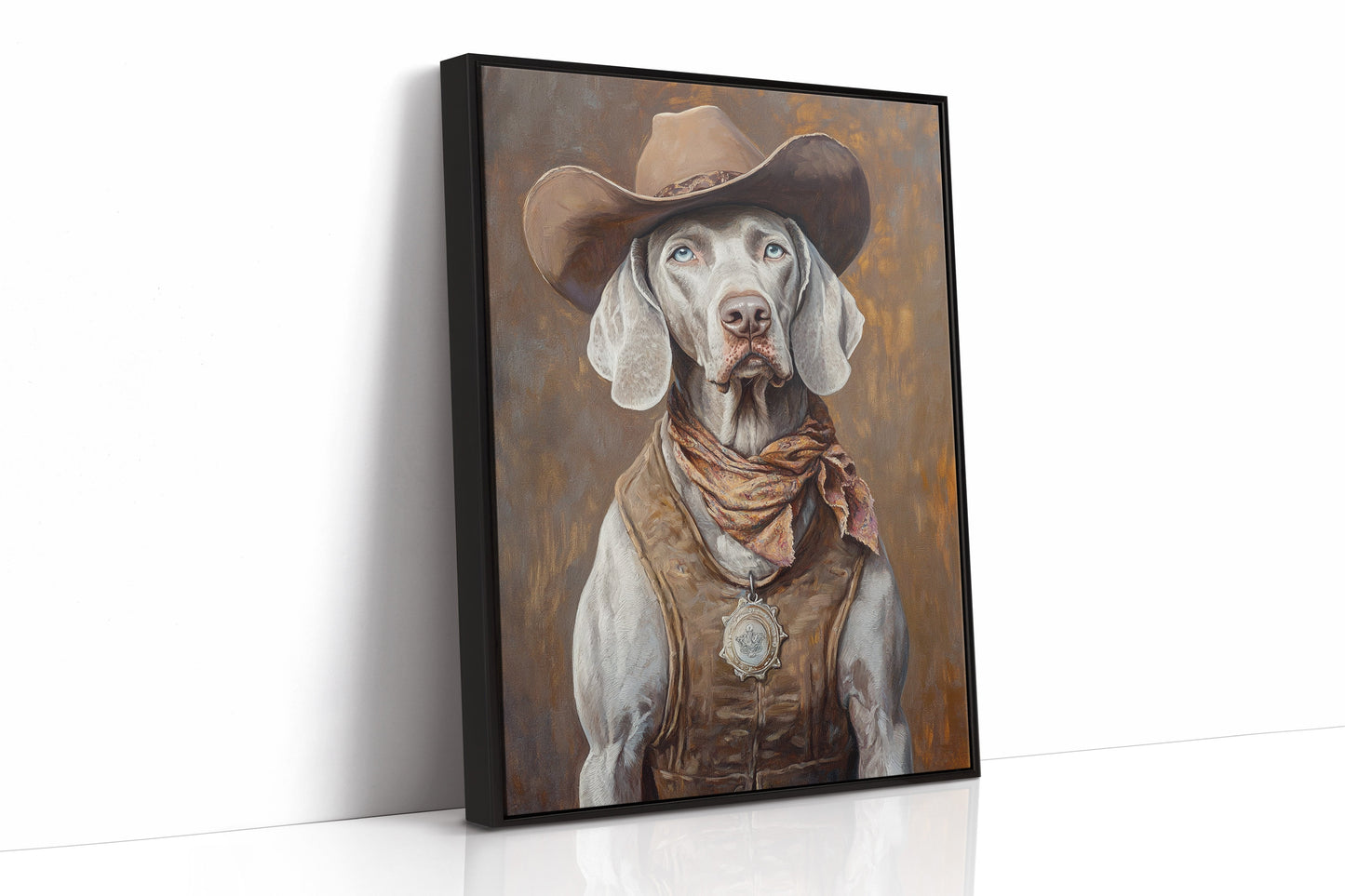 Weimaraner shérif adjoint du désert