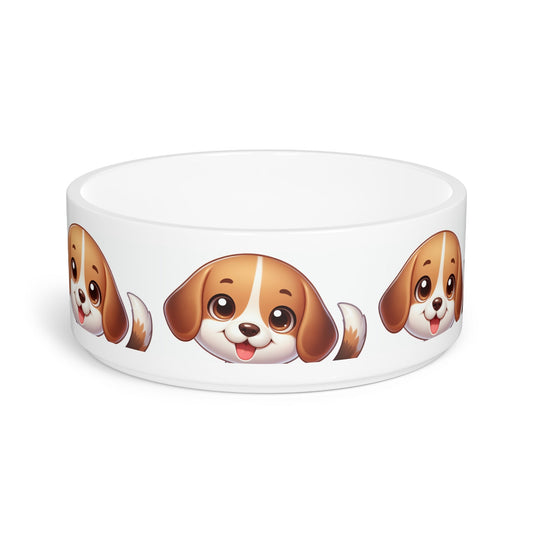 Ceramic Pet Bowl – 16 oz Dog Feeding Bowl