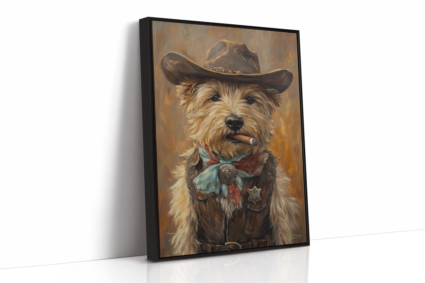 Wheaten Terrier Wild-West-Deputy