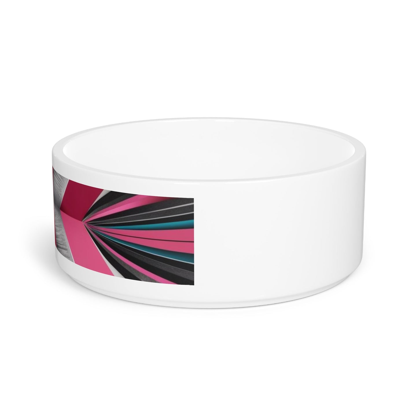 Ceramic Pet Bowl – 16 oz Dog Feeding Bowl