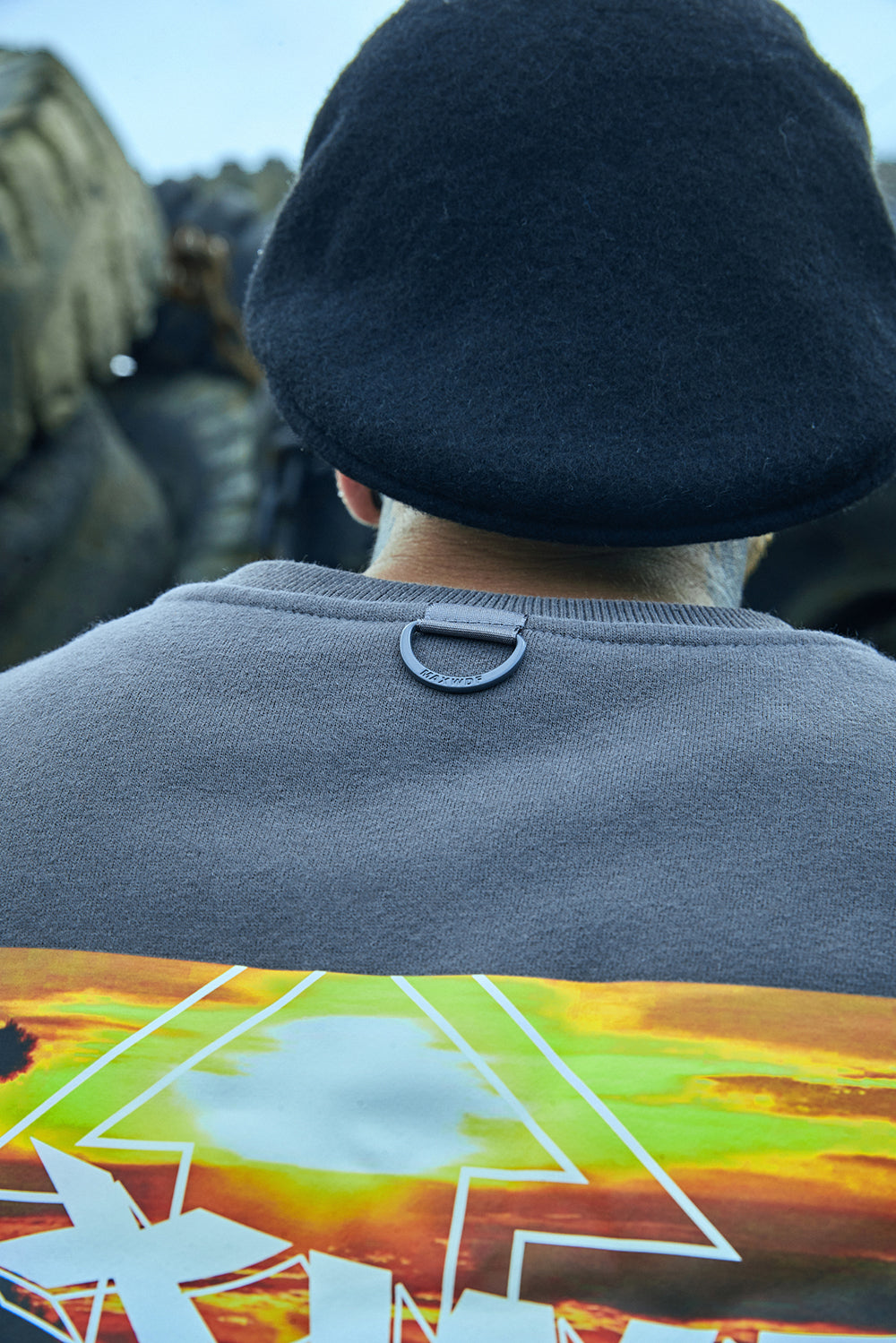 Sonnenuntergang am Himmel Pullover
