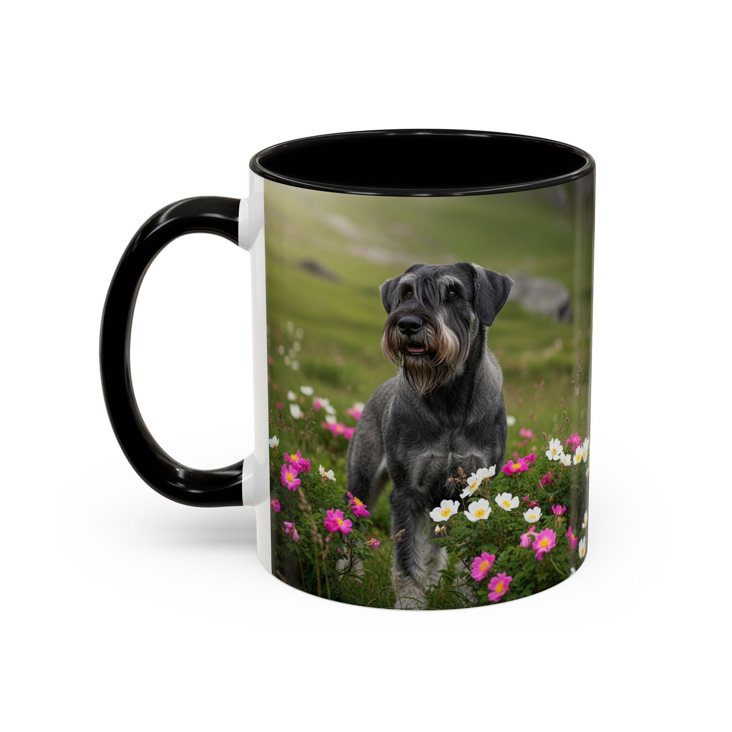 Keramiktasse mit Hunderassen-Motiv – 11 oz & 15 oz
