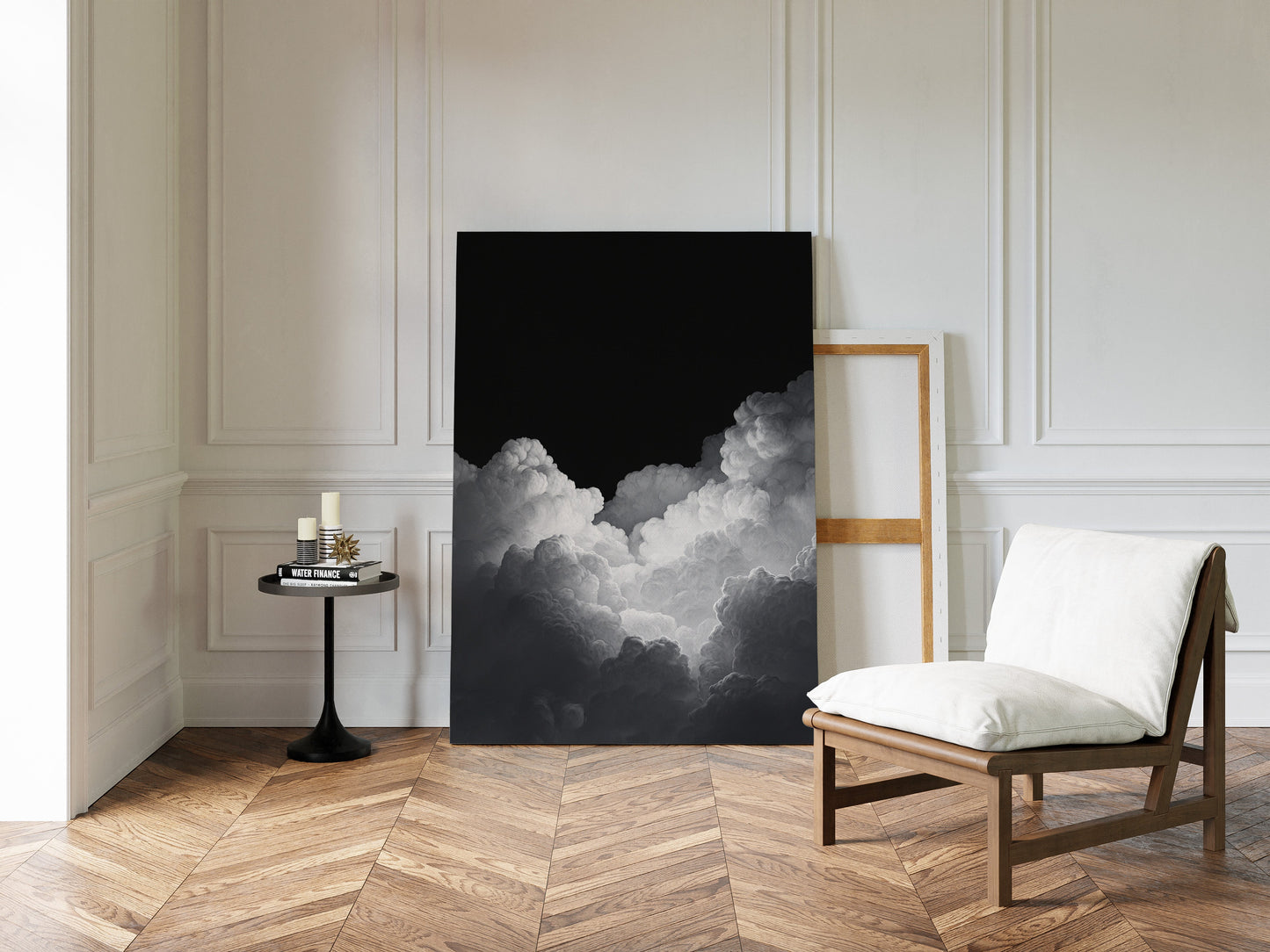 Le ciel s'élève à travers l'ombre