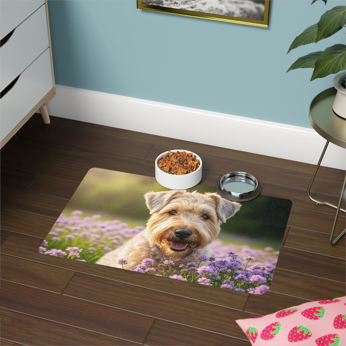 Non-Slip Pet Food Mat – Waterproof Feeding Mat for Dogs