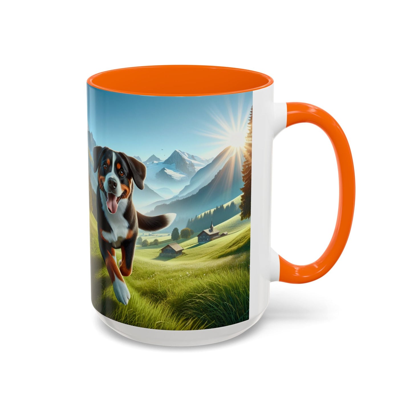 Keramiktasse mit Hunderassen-Motiv – 11 oz & 15 oz
