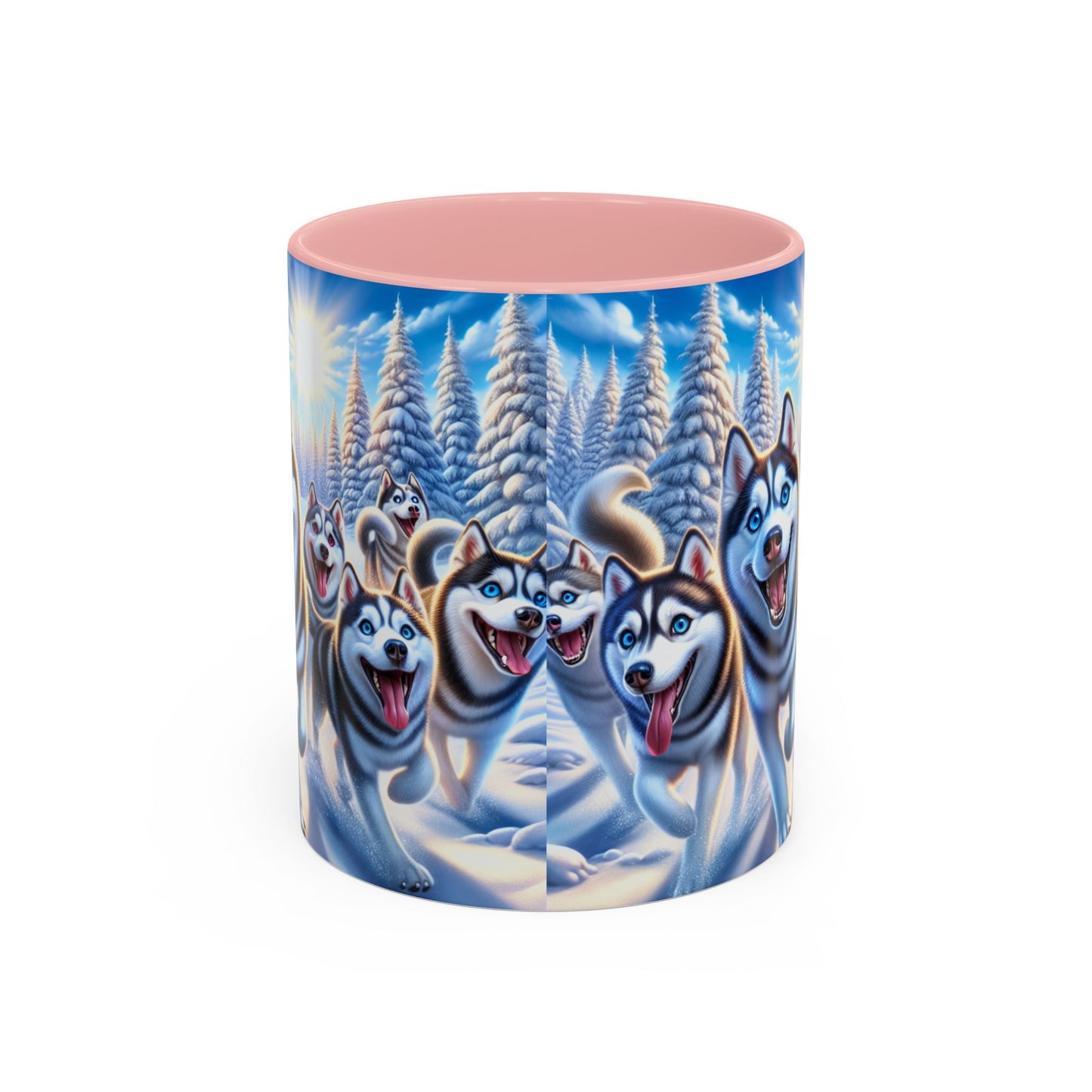 Keramiktasse mit Hunderassen-Motiv – 11 oz & 15 oz