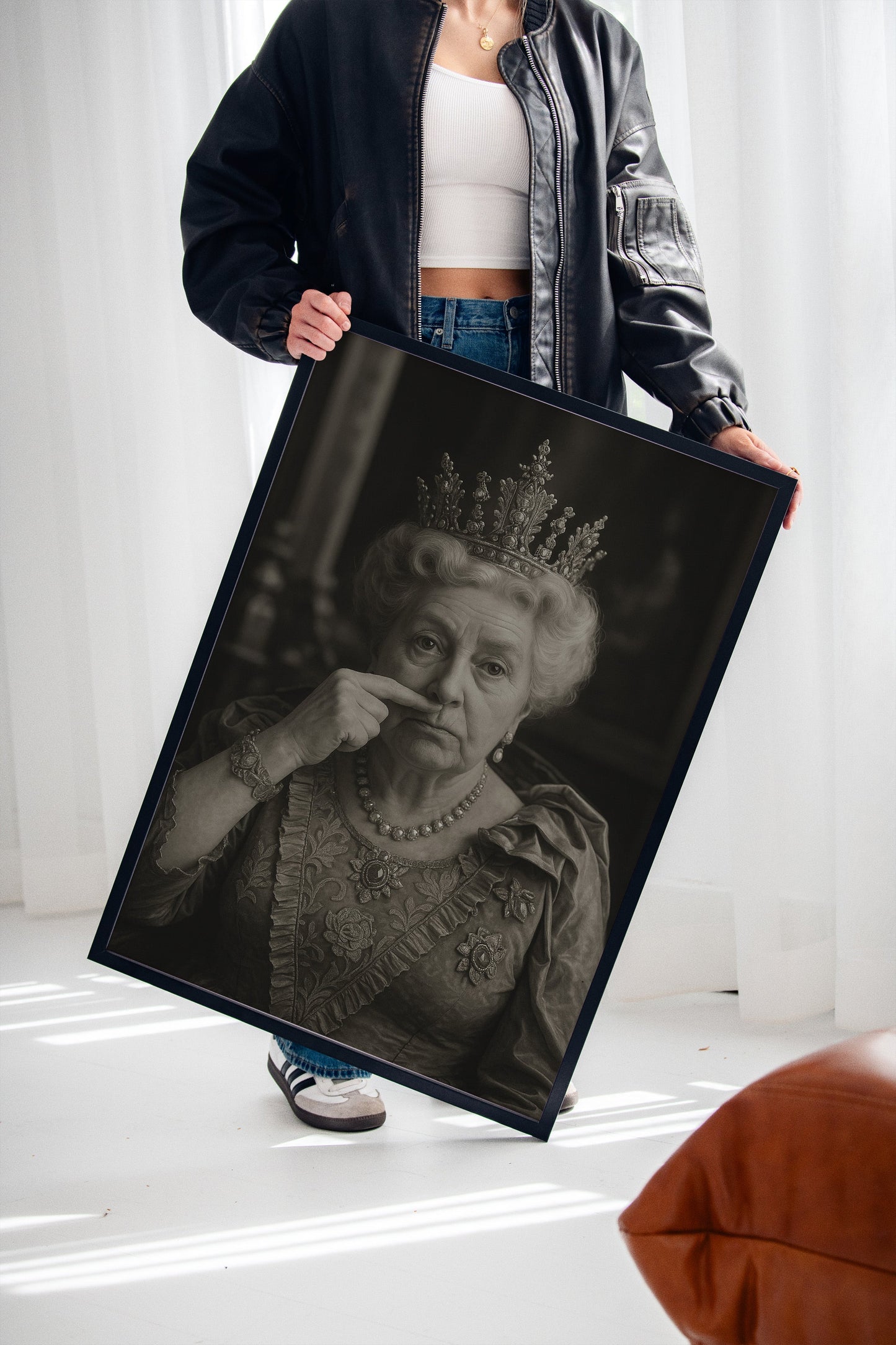 Sass royal et moustache royale