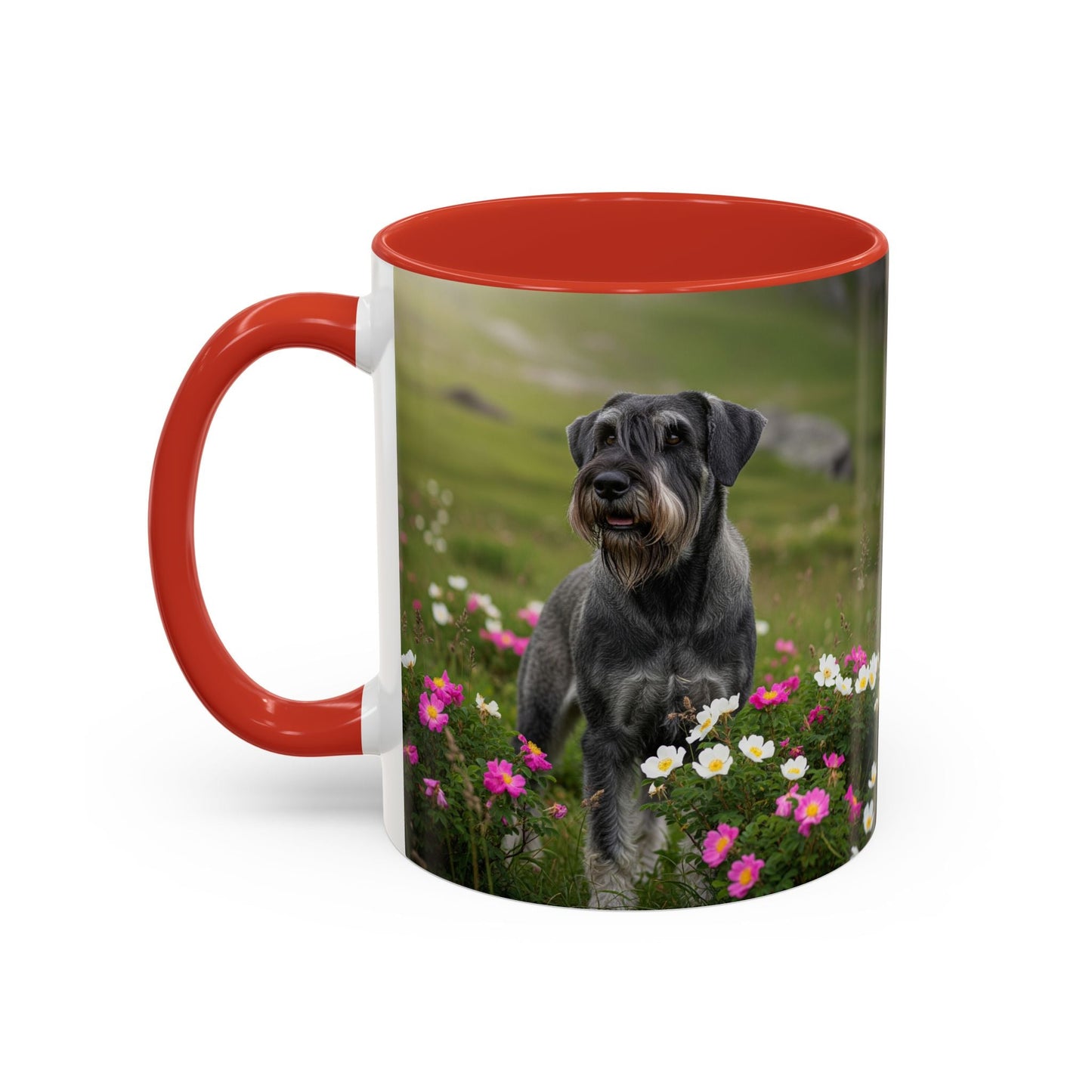 Keramiktasse mit Hunderassen-Motiv – 11 oz & 15 oz