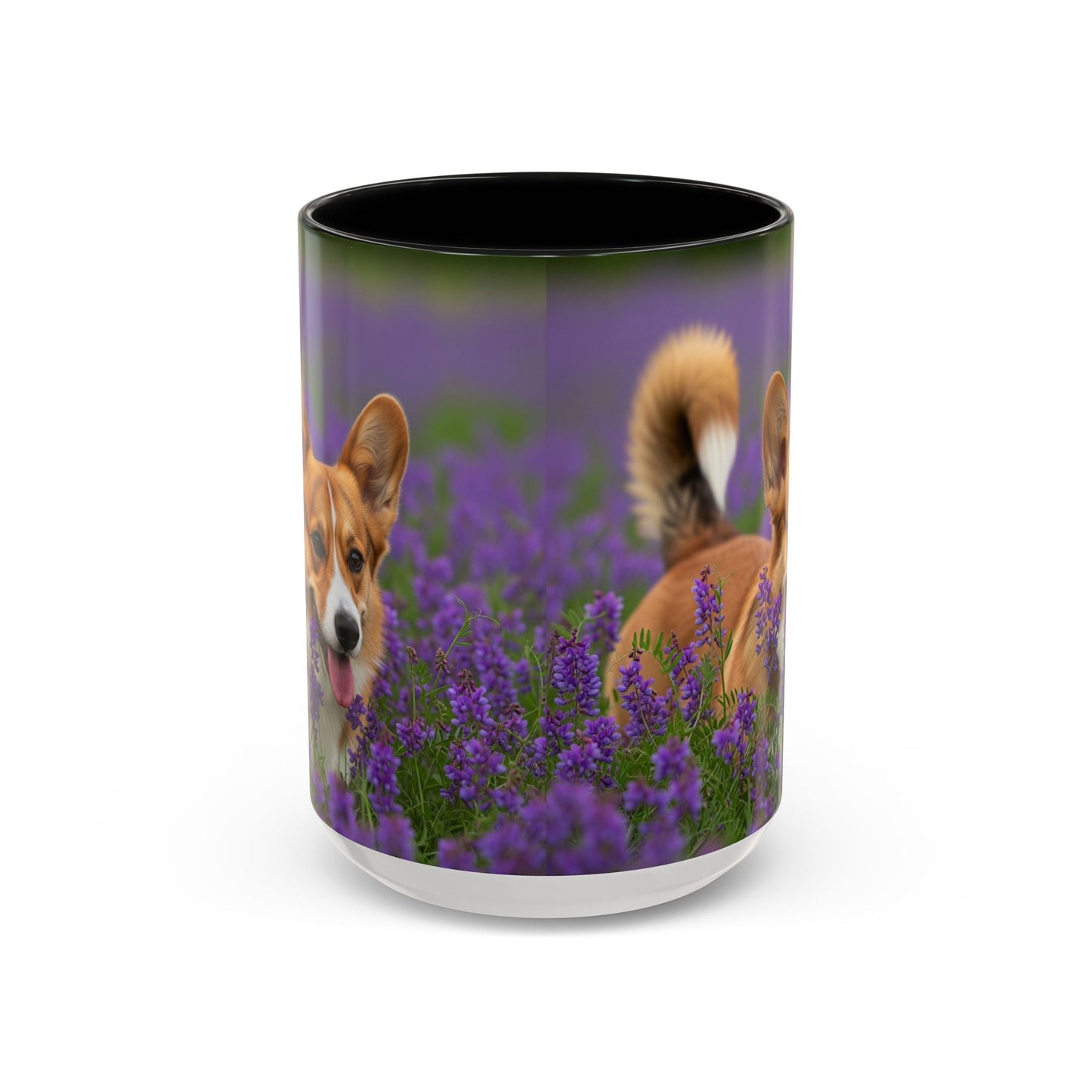 Keramiktasse mit Hunderassen-Motiv – 11 oz & 15 oz