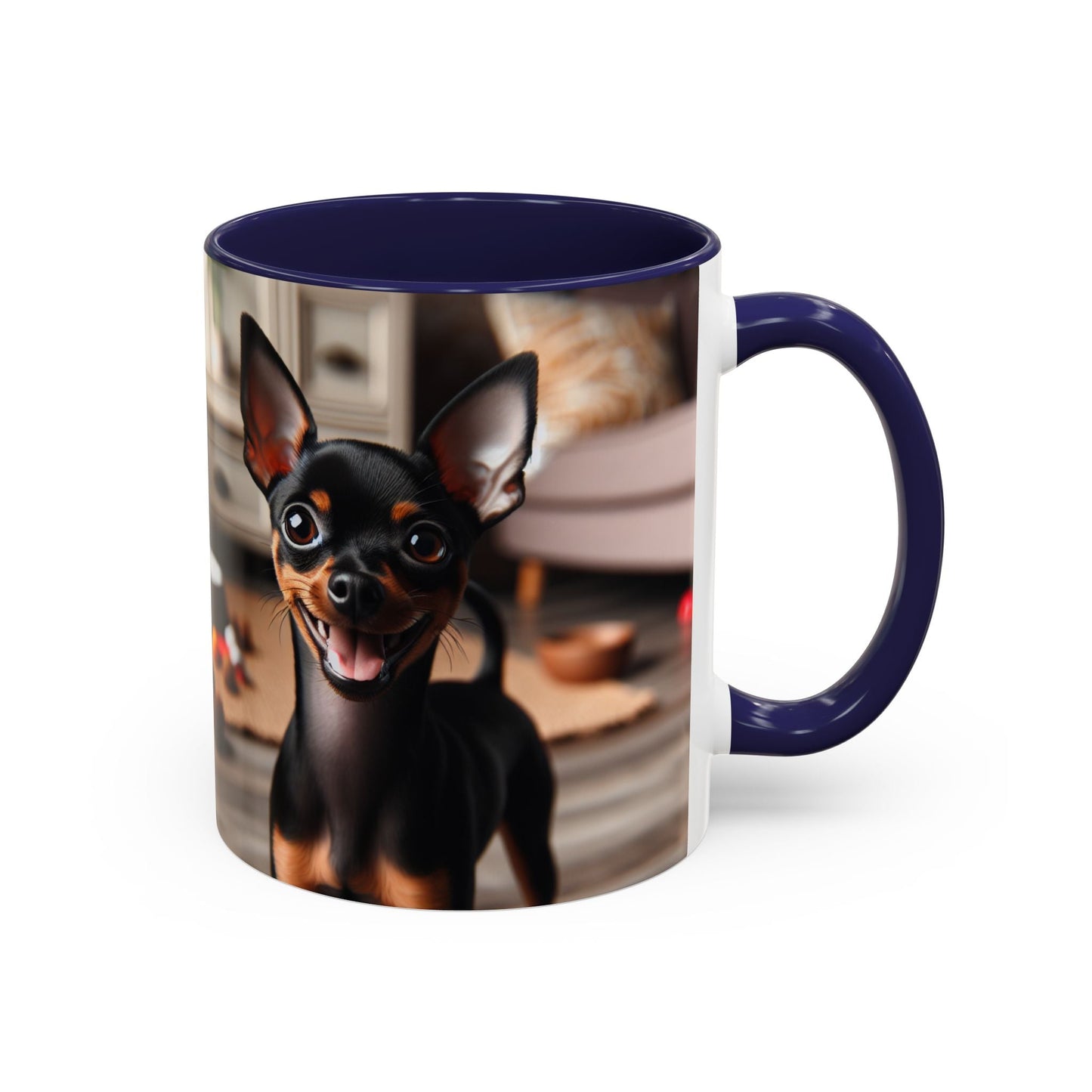Keramiktasse mit Hunderassen-Motiv – 11 oz & 15 oz