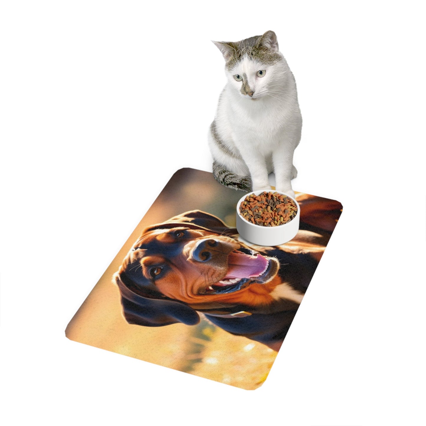 Non-Slip Pet Food Mat – Waterproof Feeding Mat for Dogs