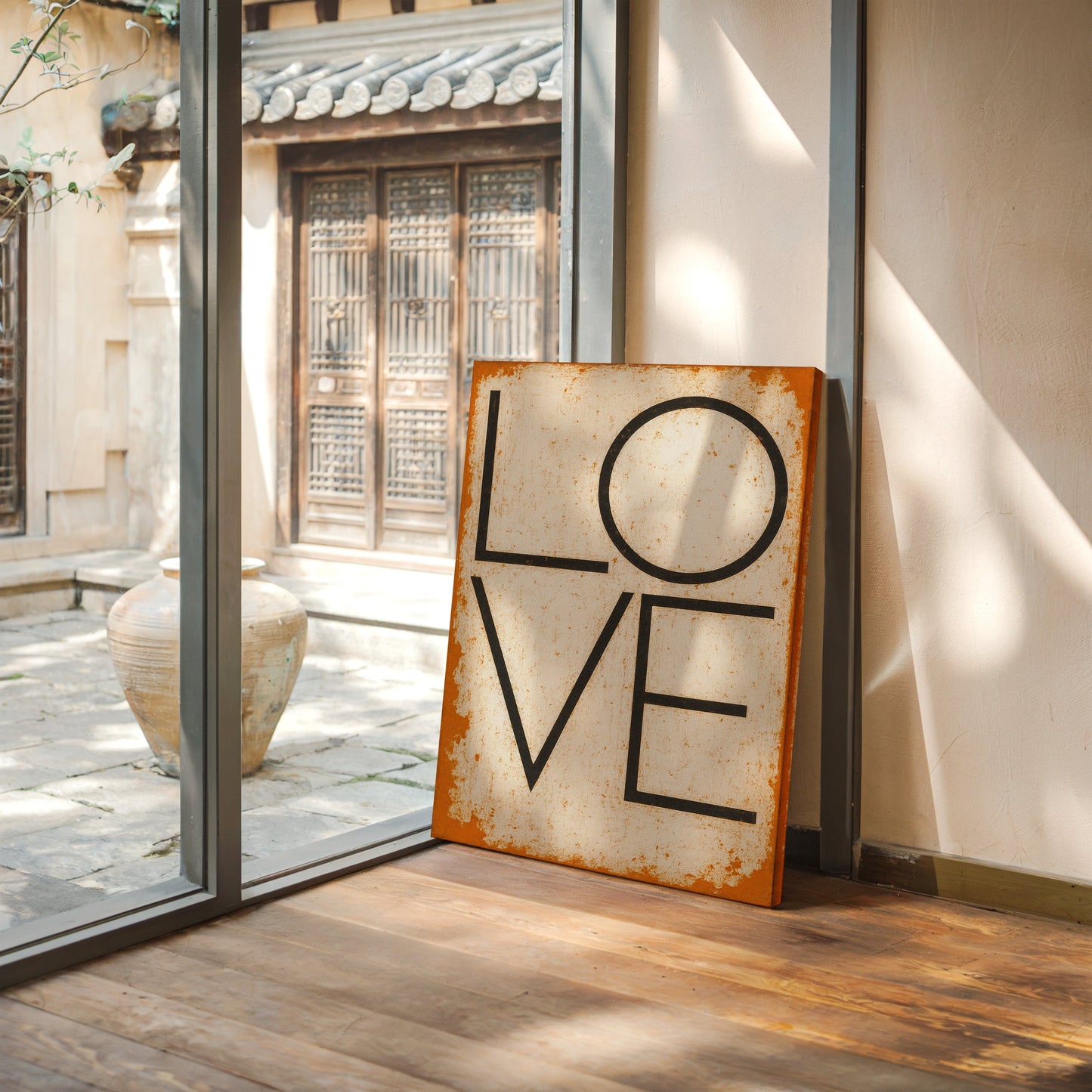 Love in Burnt Orange