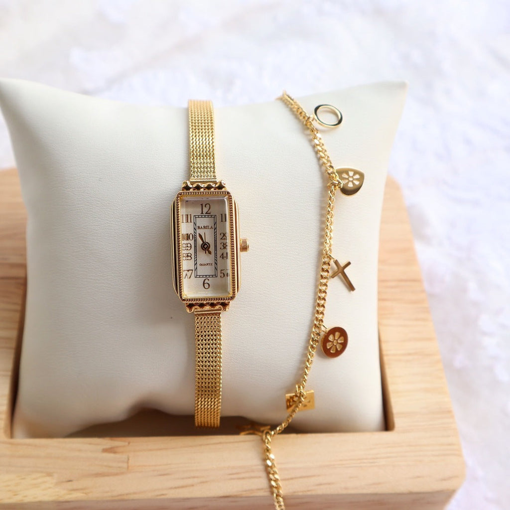 Retro Square Head Fashion Watch