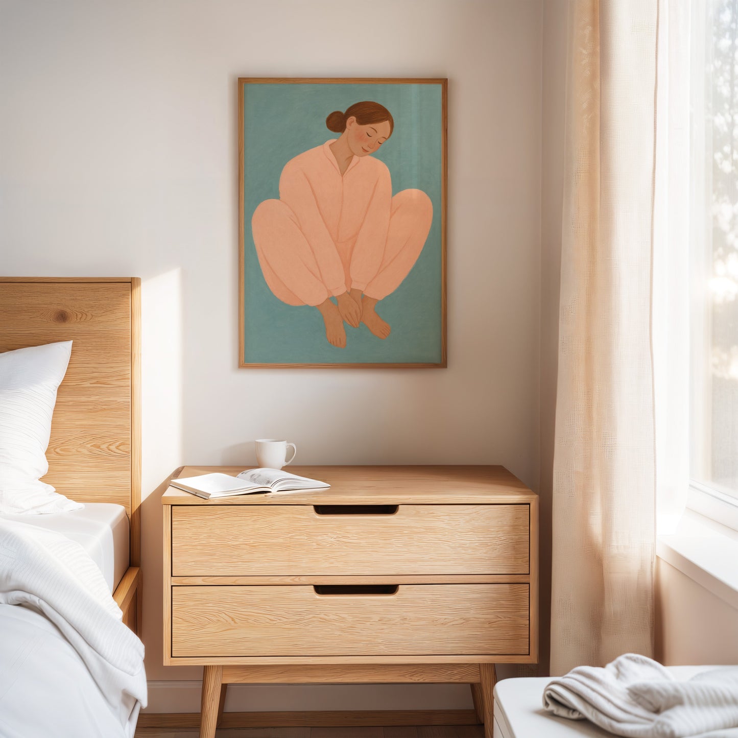 Soft Stillness in Blush