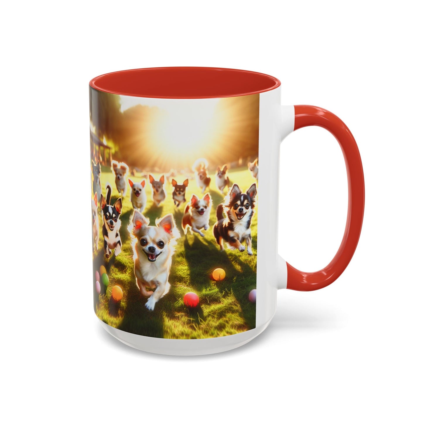 Keramiktasse mit Hunderassen-Motiv – 11 oz & 15 oz