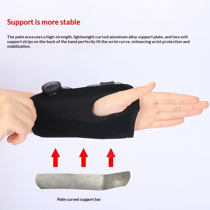 Wrist Joint Compression Stabilizer With Aluminum Splint