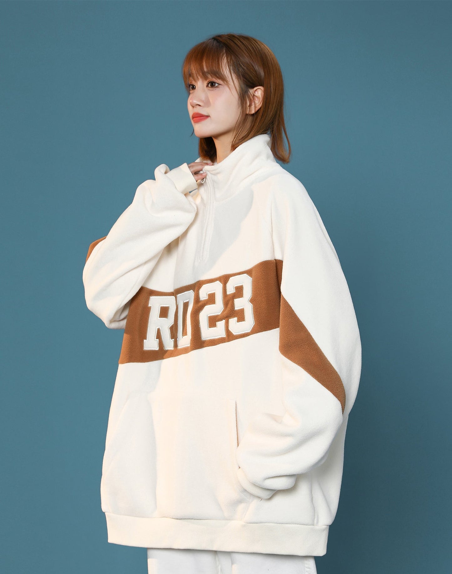 Damen RD23 Quarter-Zip Sweatshirt