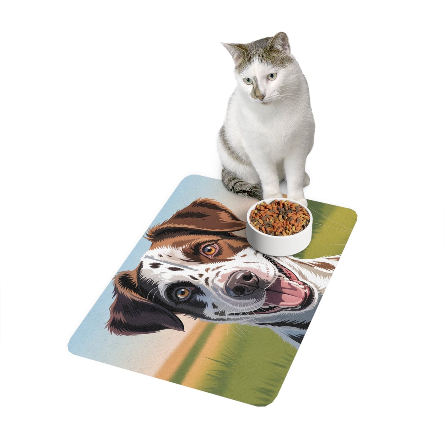 Non-Slip Pet Food Mat – Waterproof Feeding Mat for Dogs