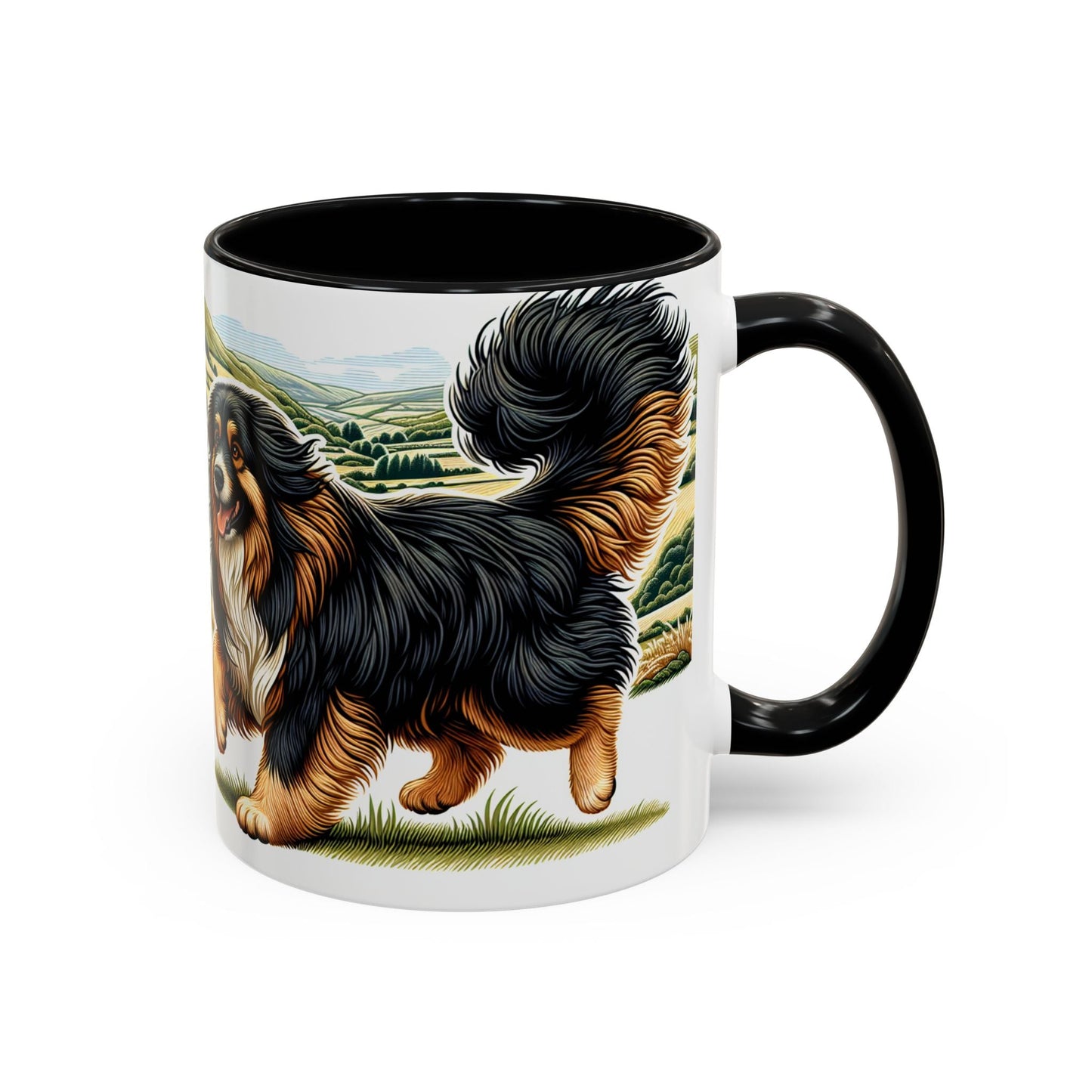 Keramiktasse mit Hunderassen-Motiv – 11 oz & 15 oz