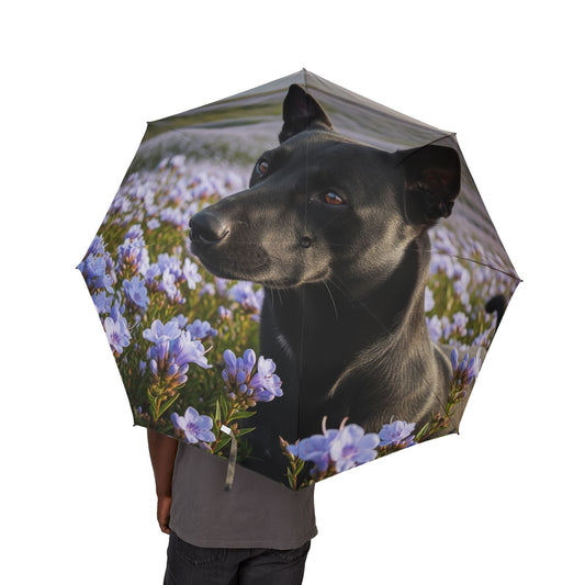 48" Semi-Automatic Umbrella – Windproof Large Travel Rain Umbrella